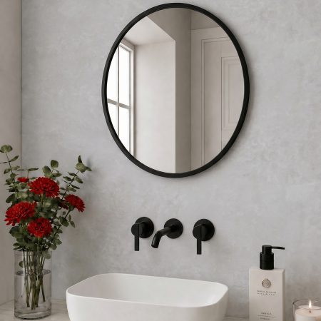 Light Grey Concrete Matt 1 Metre Shower Panel